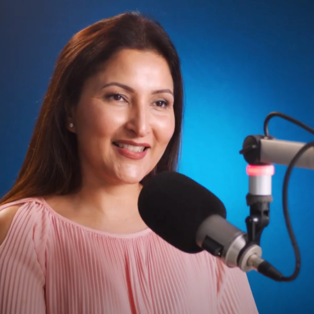 Dr ritu attend her podcast